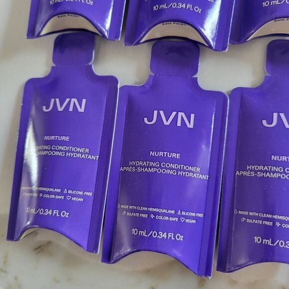 JVN Nurture Hydrating Conditioner 20 pieces x 10ml each 200ml total - Picture 2 of 3